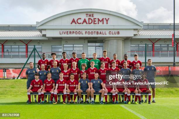 Back Row : Rafael Camacho, Curtis Jones, Abdi Sharif. Marley Blair, Ben Williams, Dan Atherton, Rhys Williams, Elijah Dixon-Bonner, Okera Simmonds,...