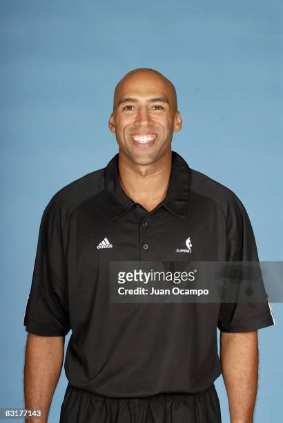 Assistant coach Fred Vinson of the Los Angeles Clippers poses for a portrait during NBA Media Day on September 29, 2008 at the Clippers Training...