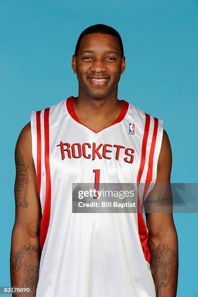 T Mac Rockets Tracy McGrady of the Houston Rockets poses for a portrait during NBA ...