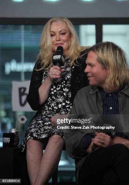 Actress Cathy Moriarty attends Build Series to discuss her new film "Patti Cake$" at Build Studio on August 15, 2017 in New York City.