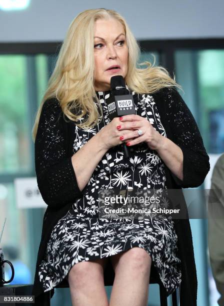Actress Cathy Moriarty visits Build Series to discuss the movie "Patti Cake$" at Build Studio on August 15, 2017 in New York City.