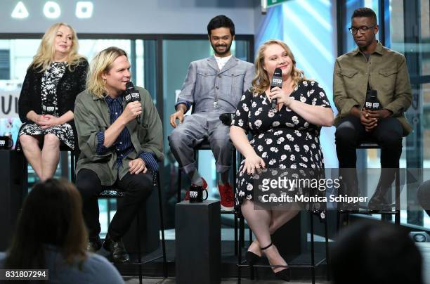 Actress Cathy Moriarty, filmmaker Geremy Jasper, and actors Siddharth Dhananjay, Danielle Macdonald and Mamoudou Athie visit Build Series to discuss...