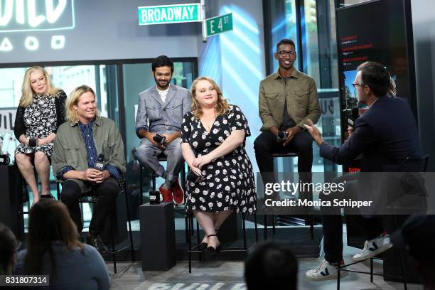 Actress Cathy Moriarty, filmmaker Geremy Jasper, and actors Siddharth Dhananjay, Danielle Macdonald and Mamoudou Athie visit Build Series to discuss...