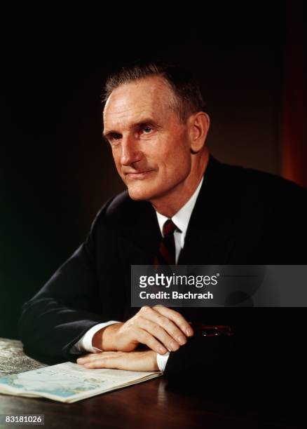 Portrait of John Davison Rockefeller III , New York 1962.