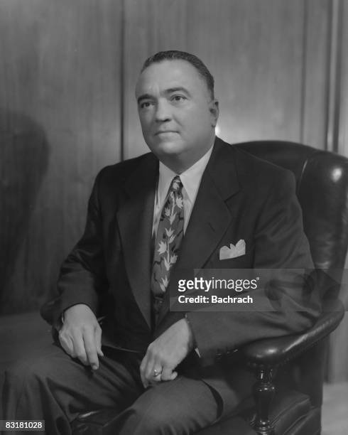 Portrait of FBI Director John Edgar Hoover , Washington, D.C., 1938.