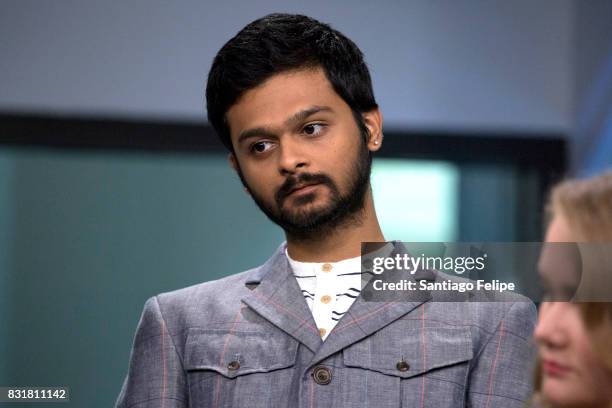 Siddharth Dhananjay attends Build Presents to discuss the film "Patti Cake$" at Build Studio on August 15, 2017 in New York City.