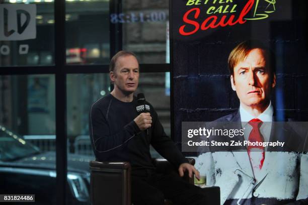 Actor Bob Odenkirk attends Build Series to discuss his show "Better Call Saul" at Build Studio on August 15, 2017 in New York City.