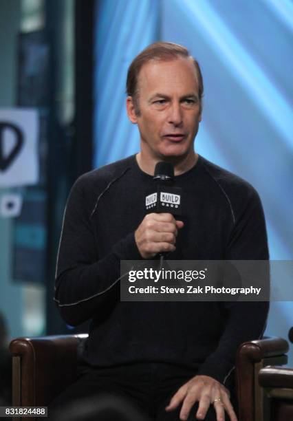 Actor Bob Odenkirk attends Build Series to discuss his show "Better Call Saul" at Build Studio on August 15, 2017 in New York City.