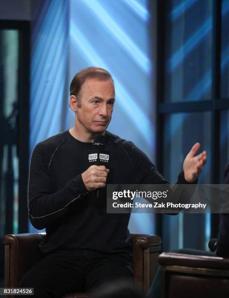 Actor Bob Odenkirk attends Build Series to discuss his show "Better Call Saul" at Build Studio on August 15, 2017 in New York City.