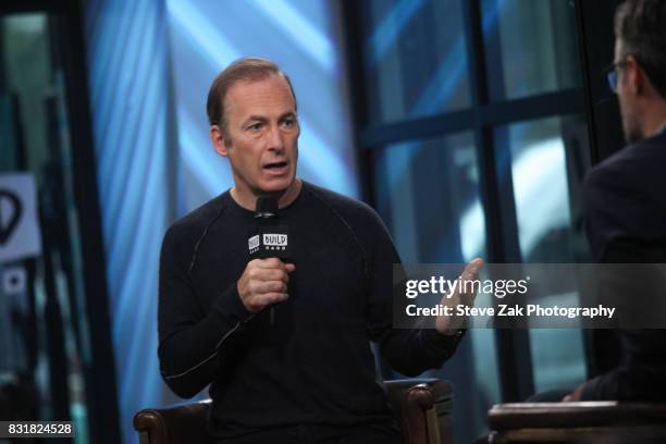 Actor Bob Odenkirk attends Build Series to discuss his show "Better Call Saul" at Build Studio on August 15, 2017 in New York City.