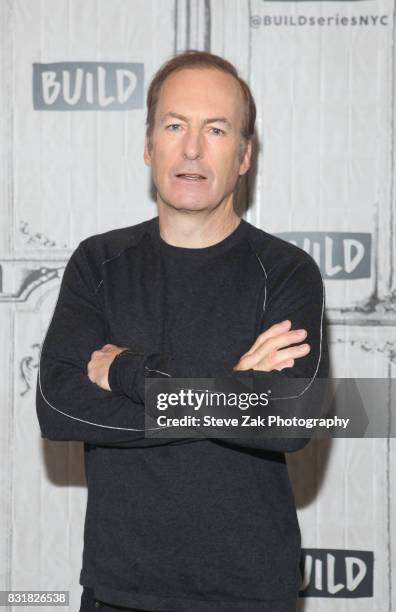 Actor Bob Odenkirk attends Build Series to discuss his show "Better Call Saul" at Build Studio on August 15, 2017 in New York City.