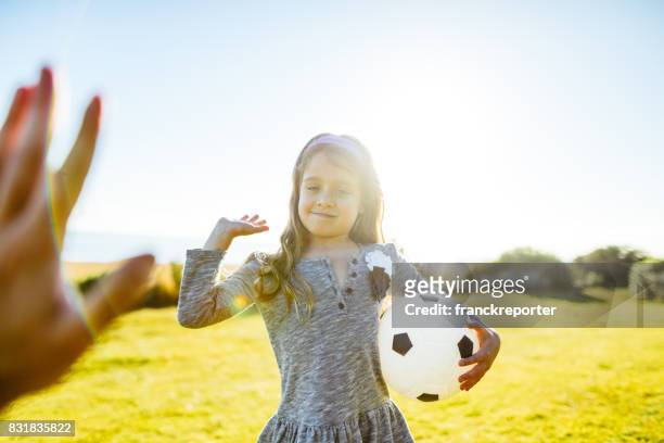 little girl want to play with you - hi 5 stock pictures, royalty-free photos & images
