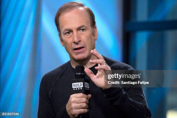 Bob Odenkirk attends Build Presents to discuss his show "Better Call Saul" at Build Studio on August 15, 2017 in New York City.