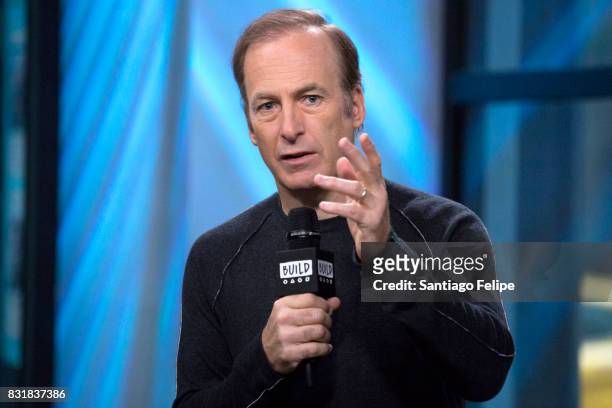 Bob Odenkirk attends Build Presents to discuss his show "Better Call Saul" at Build Studio on August 15, 2017 in New York City.