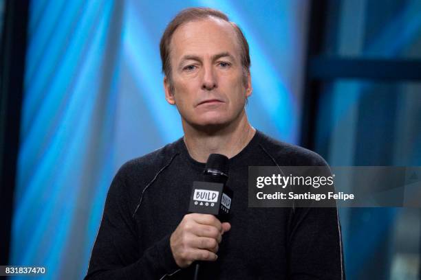 Bob Odenkirk attends Build Presents to discuss his show "Better Call Saul" at Build Studio on August 15, 2017 in New York City.