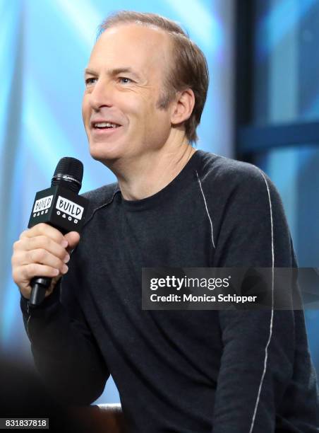 Actor Bob Odenkirk visits Build Series to discuss his show "Better Call Saul" at Build Studio on August 15, 2017 in New York City.