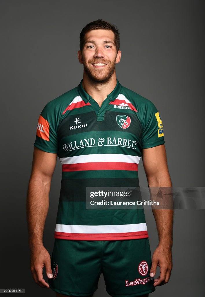 Graham Kitchener Graham Kitchener of Leicester Tigers poses for a portrait during the ...
