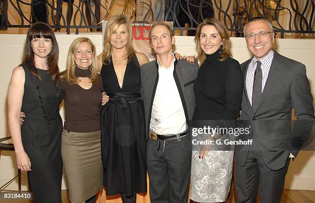 Teril Turner, Director of Marketing, HenriBendel, Nancy Berger Cardone, Publisher, Allure Magazine, Mariel Hemingway, Dr. Frederic Brandt, Claudia...