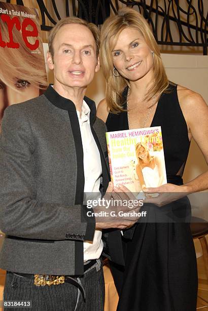 Dr. Frederic Brandt and Mariel Hemingway