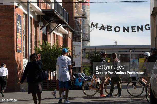 Maboneng Racing 599 Johannesburg Maboneng Stock Photos, High-Res Pictures, and Images ...