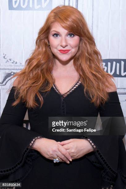 Julie Klausner attends Build Presents to discuss her show "Difficult People" at Build Studio on August 15, 2017 in New York City.