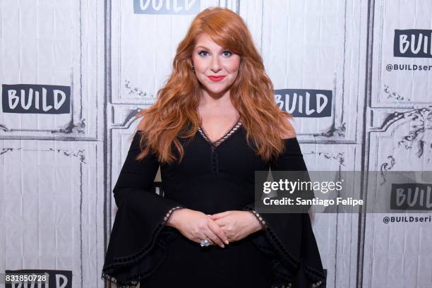 Julie Klausner attends Build Presents to discuss her show "Difficult People" at Build Studio on August 15, 2017 in New York City.