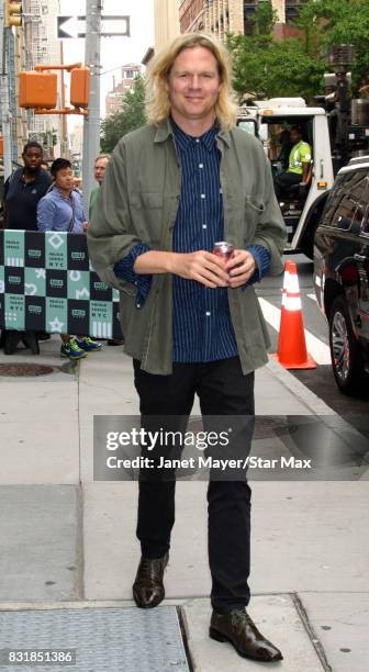 Geremy Jasper is seen on August 15, 2017 in New York City.