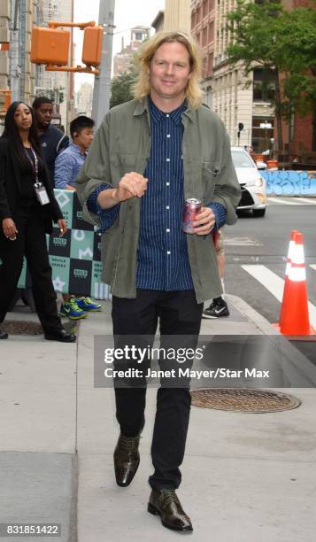 Geremy Jasper is seen on August 15, 2017 in New York City.