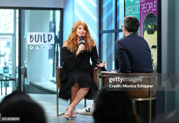 Actress and writer Julie Klausner visits Build Series to discuss her new show "Difficult People" at Build Studio on August 15, 2017 in New York City.