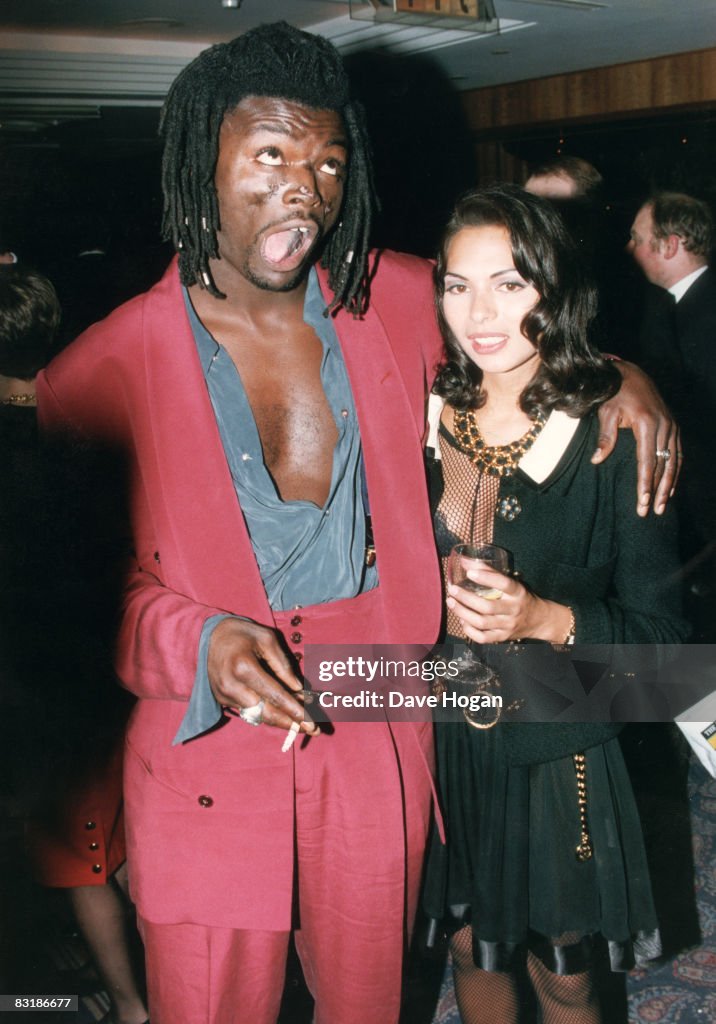 British soul singer-songwriter Seal at the BRIT Awards with English ...