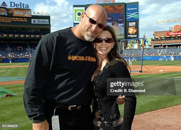Bill Goldberg and wife Wanda Goldberg