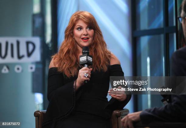 Actress Julie Klausner attends Build Series to discuss her show "Difficult People" at Build Studio on August 15, 2017 in New York City.