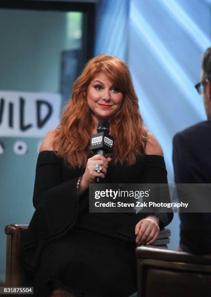 Actress Julie Klausner attends Build Series to discuss her show "Difficult People" at Build Studio on August 15, 2017 in New York City.
