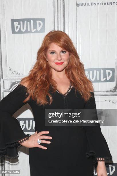 Actress Julie Klausner attends Build Series to discuss her show "Difficult People" at Build Studio on August 15, 2017 in New York City.