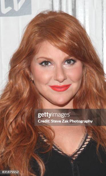 Actress Julie Klausner attends Build Series to discuss her show "Difficult People" at Build Studio on August 15, 2017 in New York City.