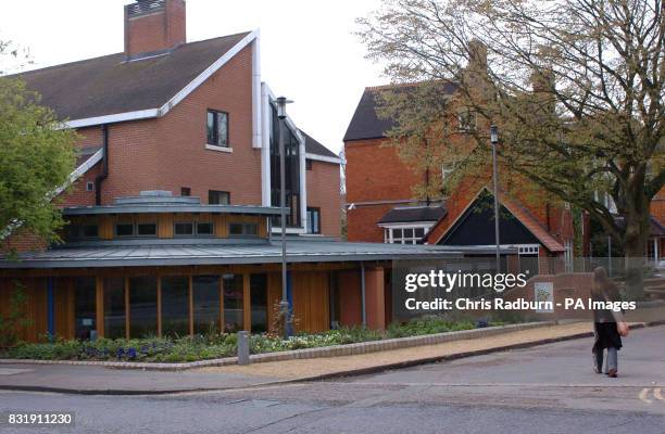 General view of the Lucy Cavendish College at Cambridge University where Julie Simpson lost the sight in one eye and suffered a punctured lung after...