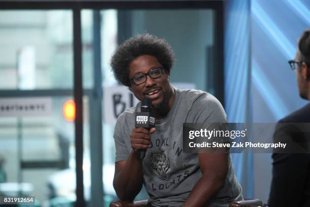 Kamau Bell attends Build Series to discuss Dove Men+Care at Build Studio on August 15, 2017 in New York City.