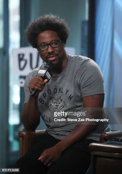Kamau Bell attends Build Series to discuss Dove Men+Care at Build Studio on August 15, 2017 in New York City.