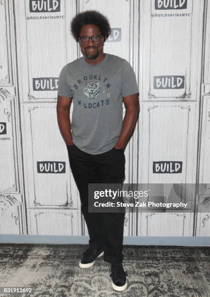 Kamau Bell attends Build Series to discuss Dove Men+Care at Build Studio on August 15, 2017 in New York City.