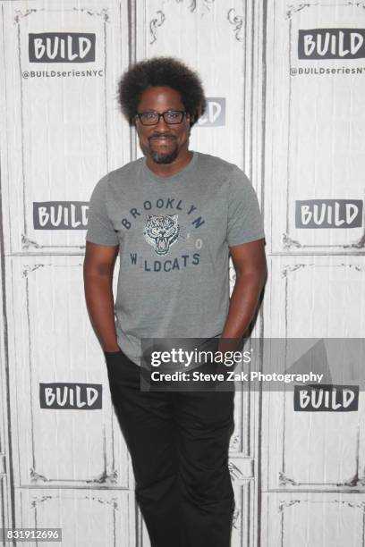 Kamau Bell attends Build Series to discuss Dove Men+Care at Build Studio on August 15, 2017 in New York City.