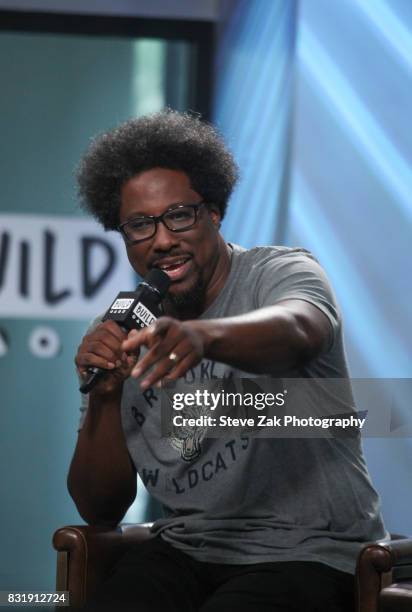 Kamau Bell attends Build Series to discuss Dove Men+Care at Build Studio on August 15, 2017 in New York City.