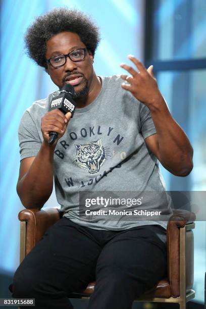 Kamau Bell visits Build Series to discuss Dove Men+Care at Build Studio on August 15, 2017 in New York City.