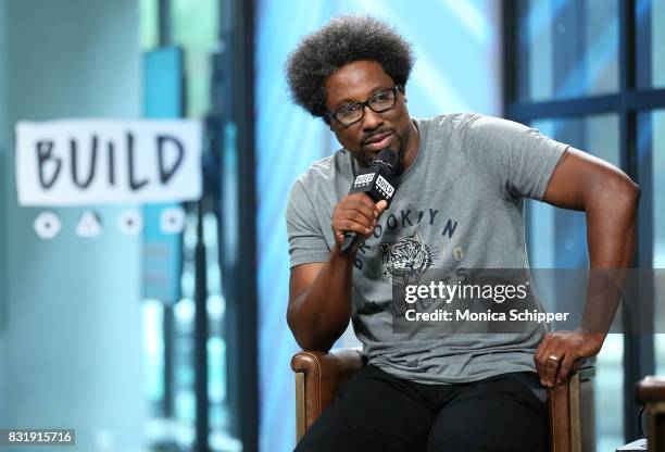 Kamau Bell visits Build Series to discuss Dove Men+Care at Build Studio on August 15, 2017 in New York City.