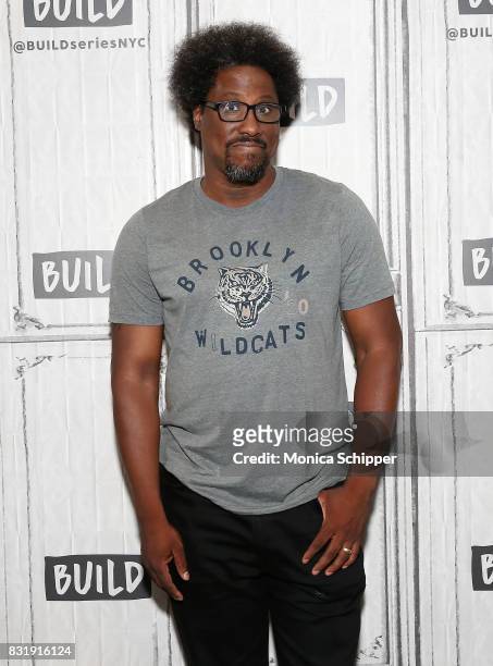 Kamau Bell visits Build Series to discuss Dove Men+Care at Build Studio on August 15, 2017 in New York City.