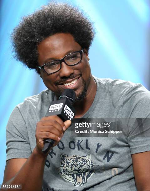 Kamau Bell visits Build Series to discuss Dove Men+Care at Build Studio on August 15, 2017 in New York City.