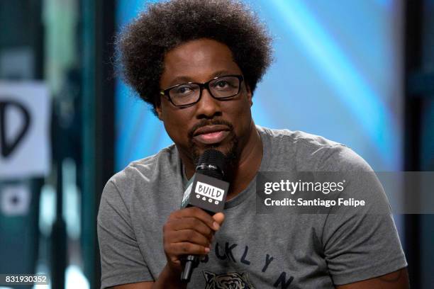 Kamau Bell attends Build Presents to discuss Dove Men+Care at Build Studio on August 15, 2017 in New York City.