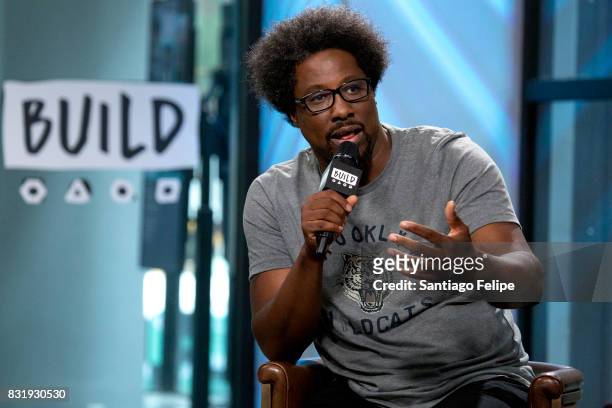 Kamau Bell attends Build Presents to discuss Dove Men+Care at Build Studio on August 15, 2017 in New York City.