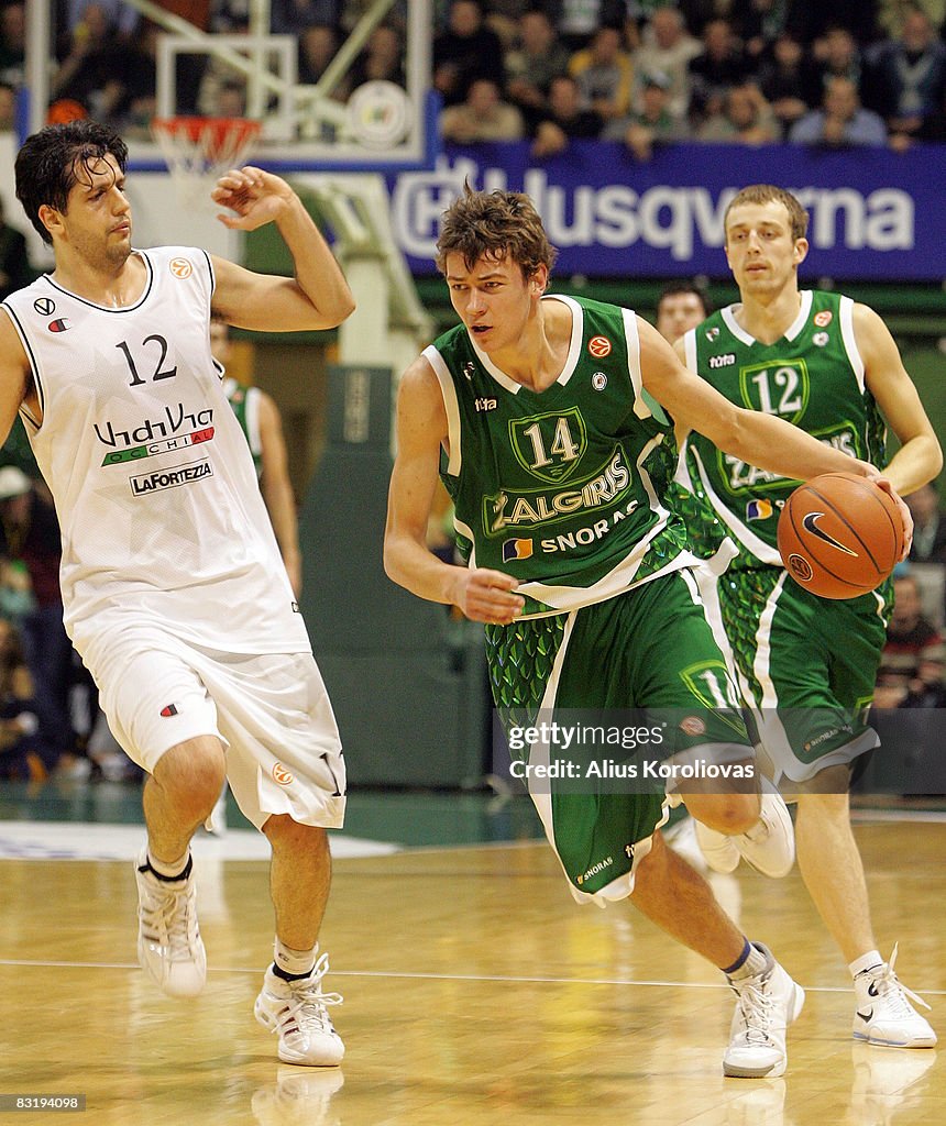 Euroleague Basketball - Game 8 - Zalgiris Kaunas v Virtus Vidivici Bologna