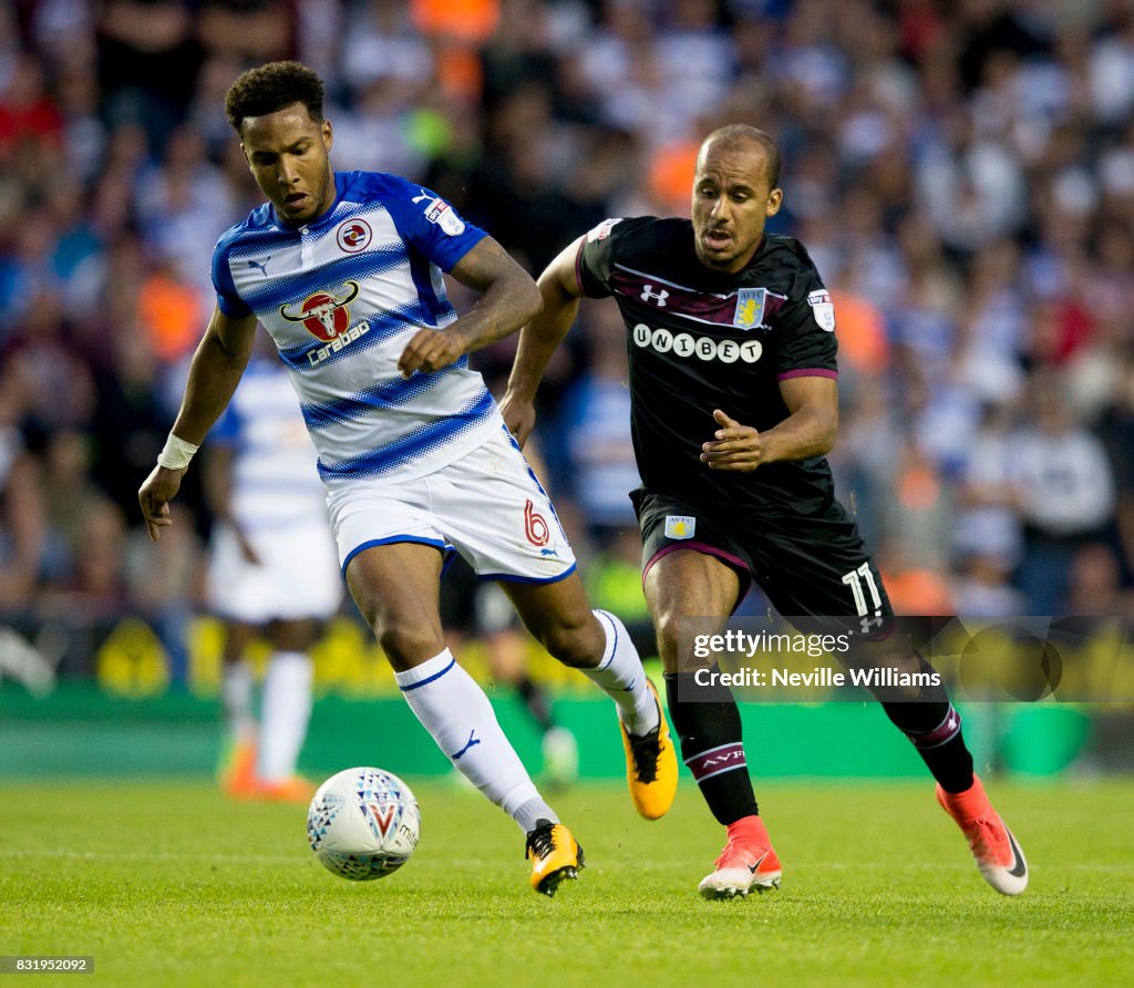 Reading v Aston Villa - Sky Bet Championship