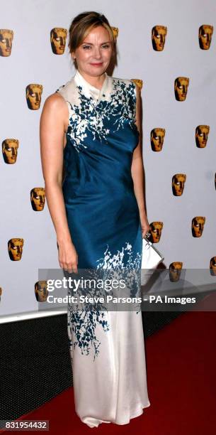Kim Cattrall arrives at the Bafta Television Craft Awards, at the Dorchester Hotel, central London.